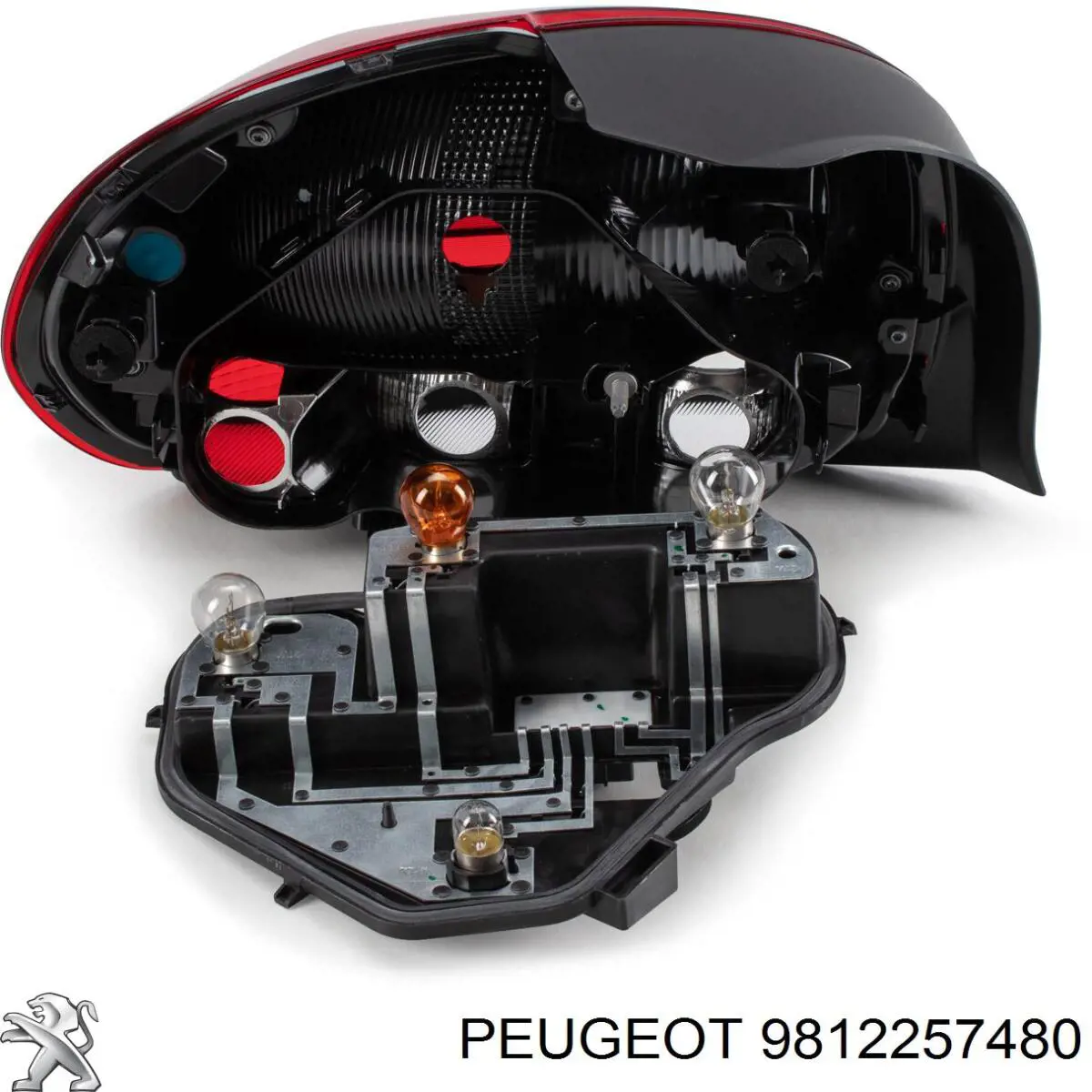 Piloto trasero derecho 9812257480 Peugeot/Citroen