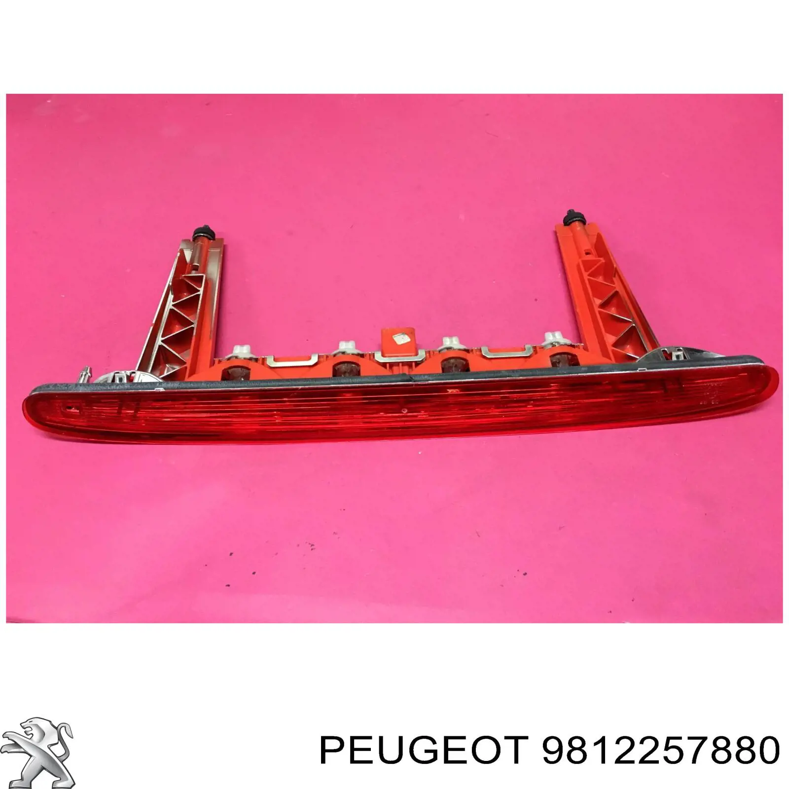 9812257880 Peugeot/Citroen lampara de luz de freno adicional