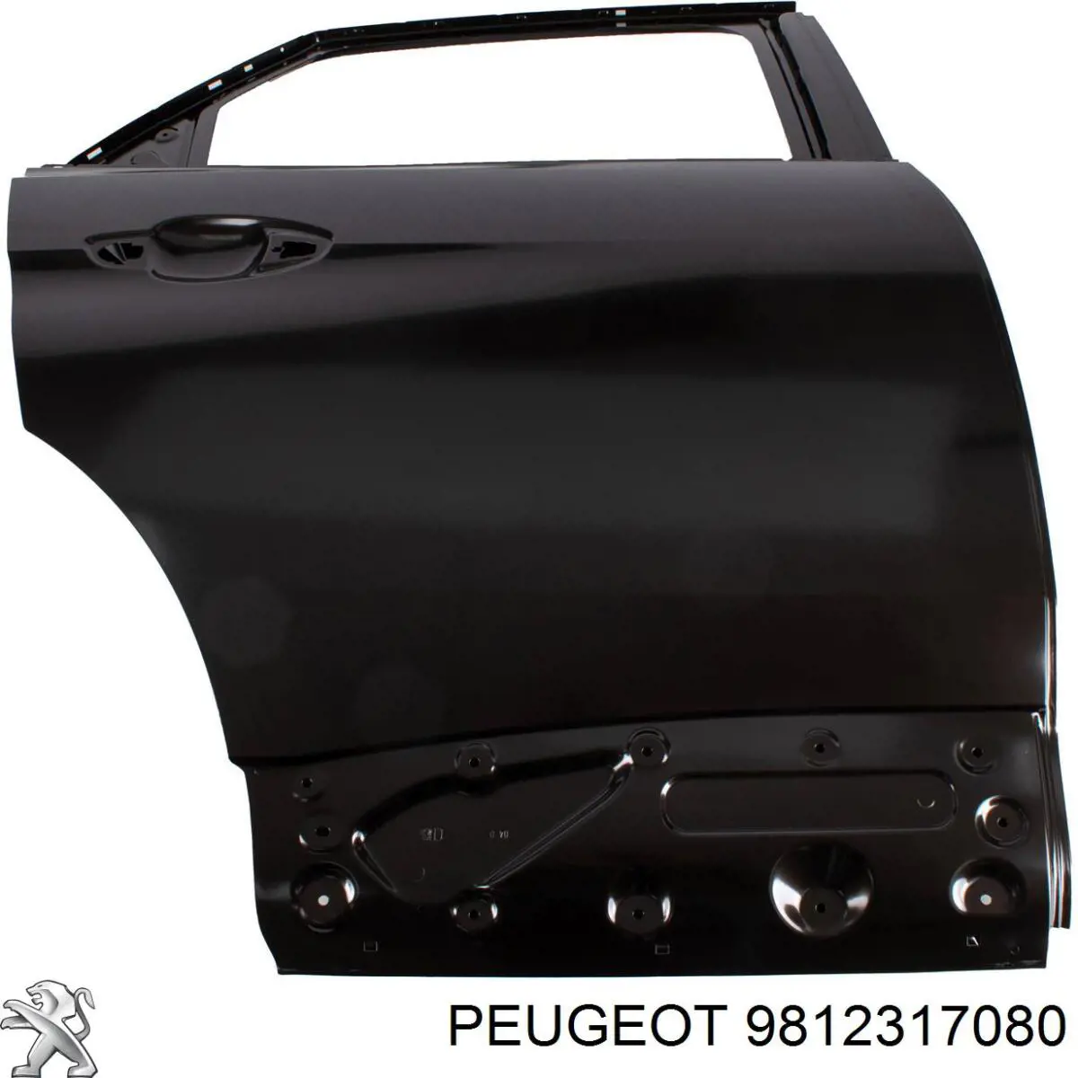 9812317080 Peugeot/Citroen Puerta trasera derecha