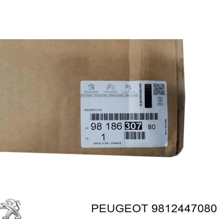 9812447080 Peugeot/Citroen Deposito de urea