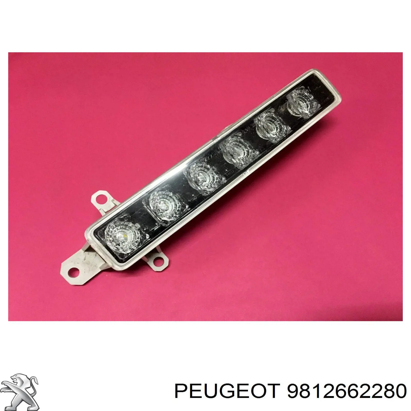 Luz diurna 9812662280 Peugeot/Citroen