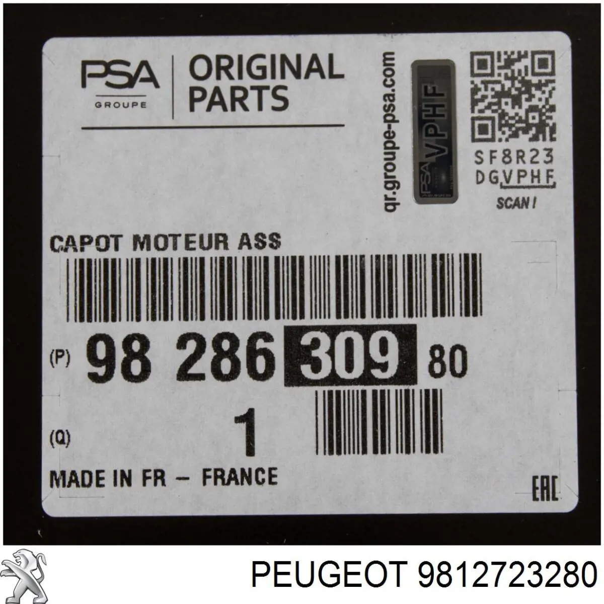 9812723280 Peugeot/Citroen