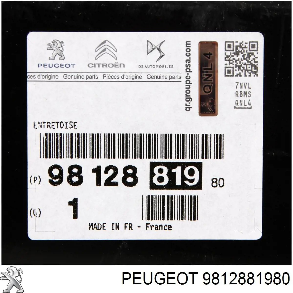 Absorbedor del parachoques delantero Peugeot/Citroen 9812881980 precio, desde 45,53 EUR