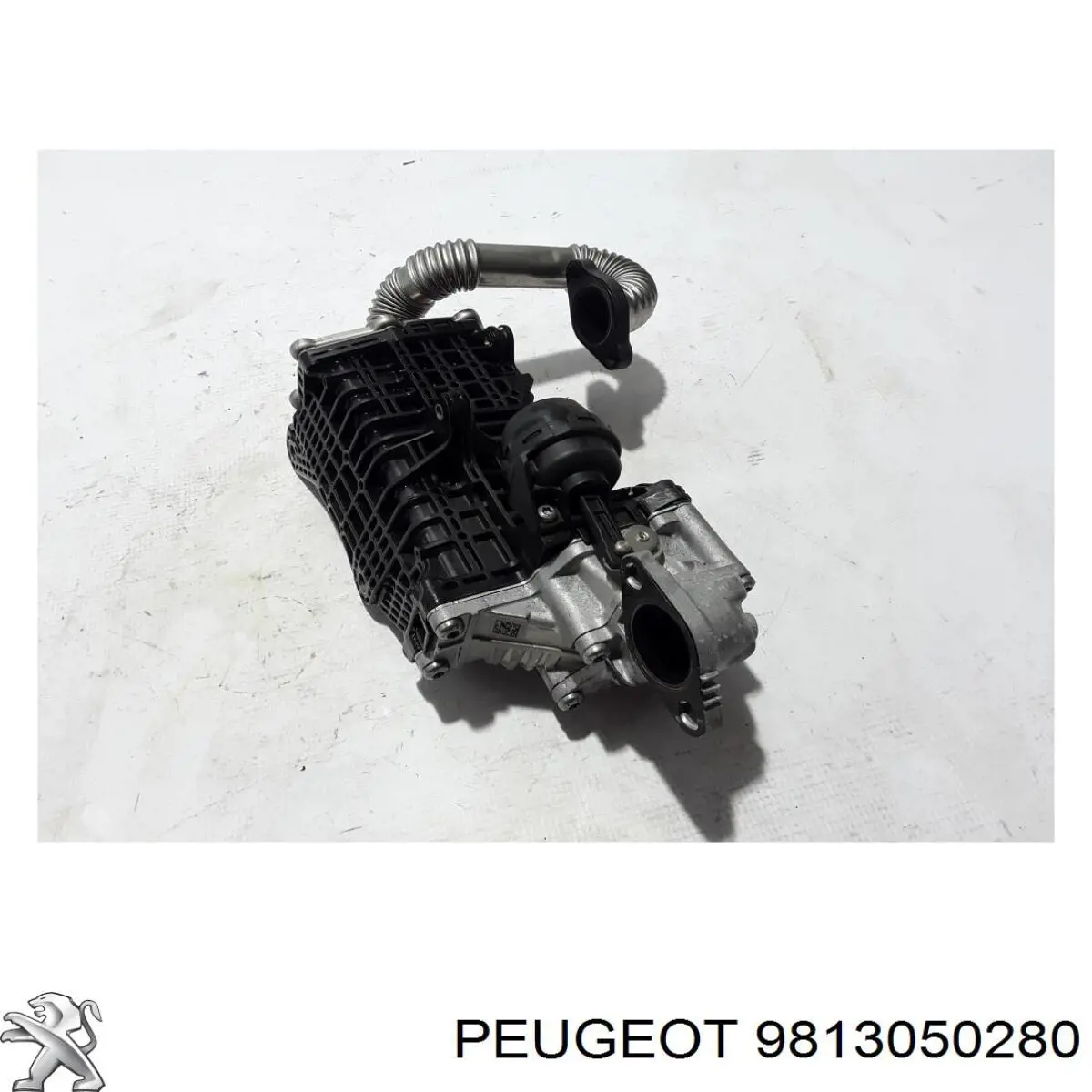 9813050280 Peugeot/Citroen enfriador egr de recirculación de gases de escape