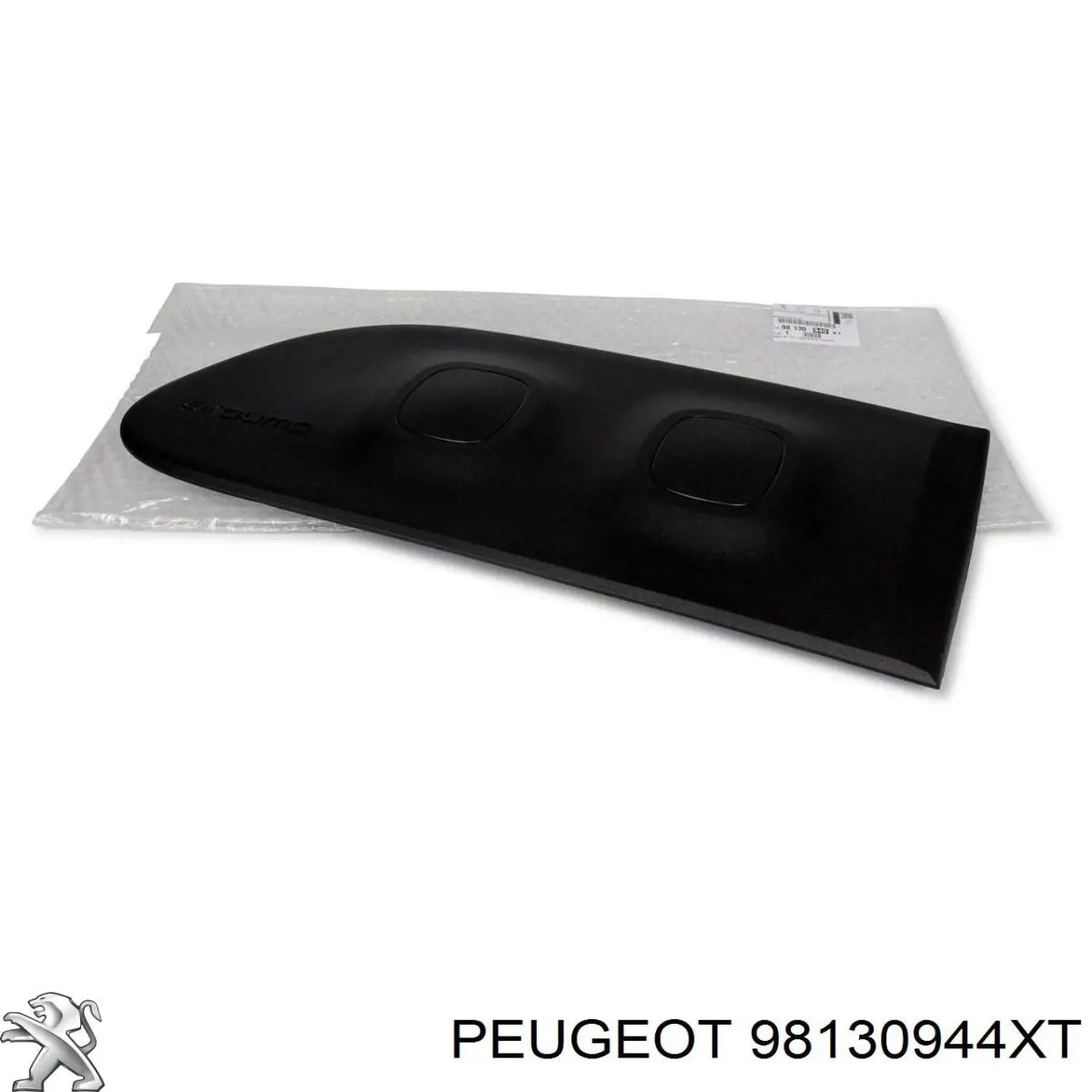 98130944XT Peugeot/Citroen Listón embellecedor de puerta trasera izquierda