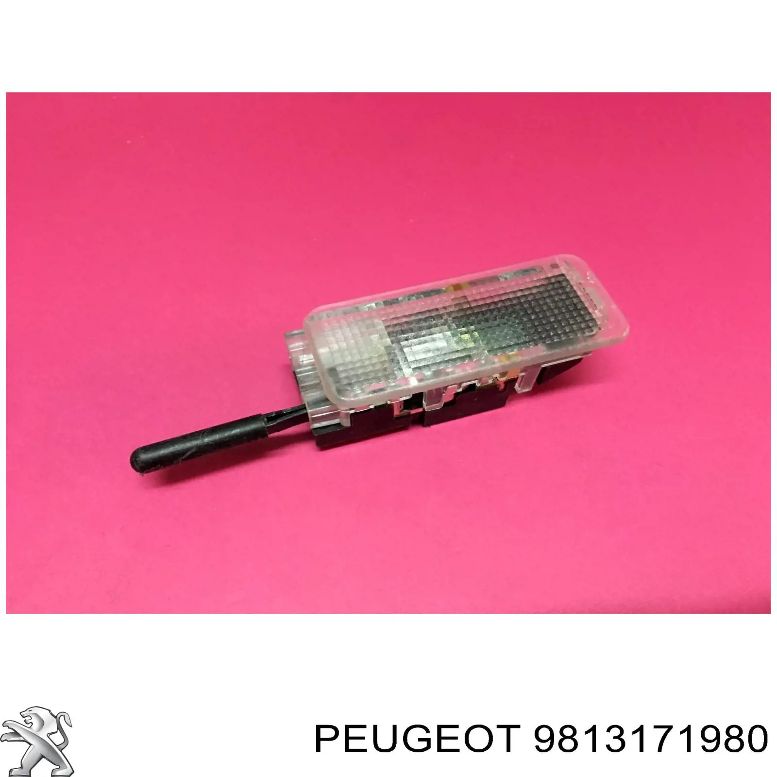 9813171980 Peugeot/Citroen luz de la guantera