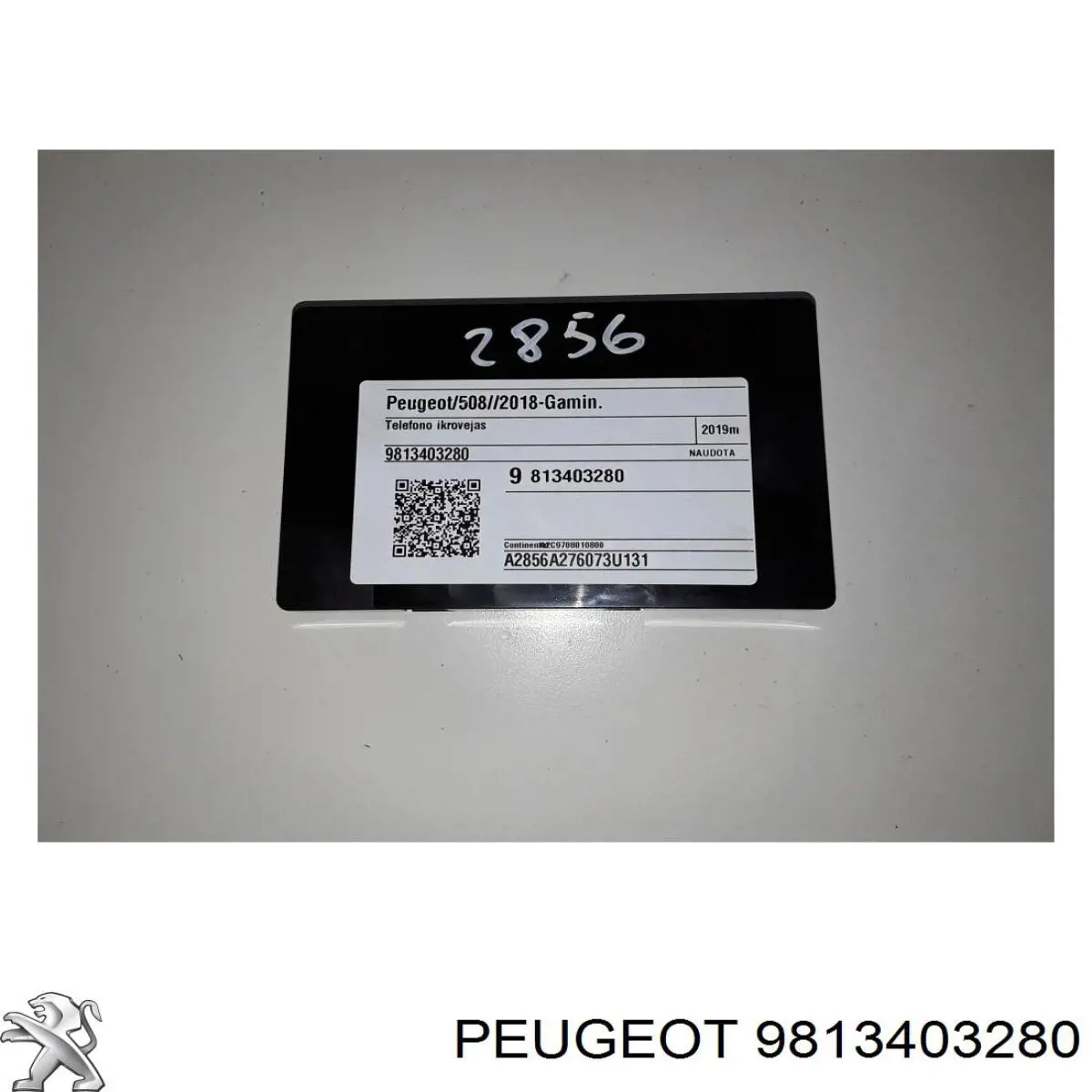 9813403280 Peugeot/Citroen Estación de carga inalámbrica