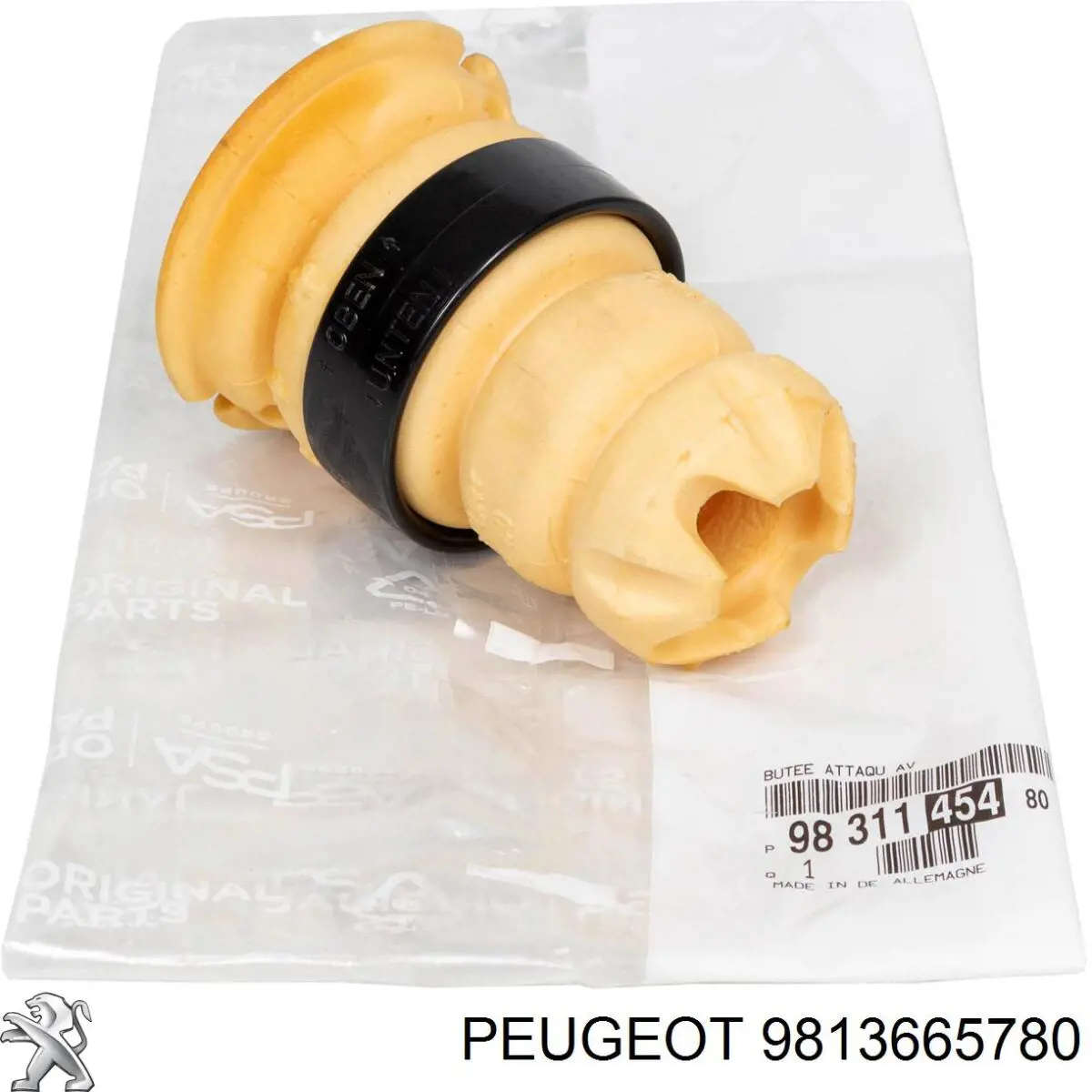 Tope de amortiguador delantero 9831145480 Peugeot/Citroen