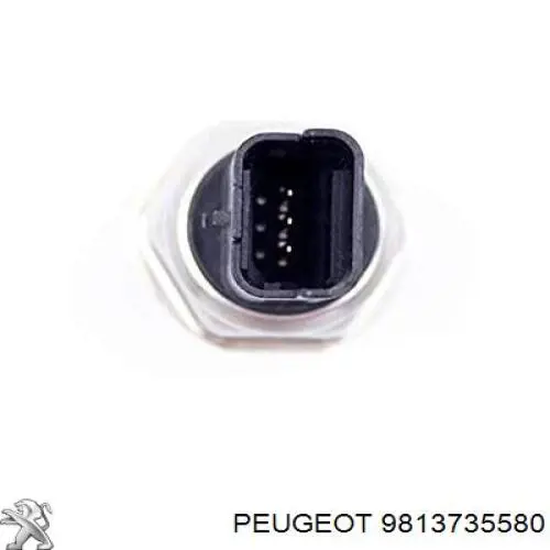 Sensor de la presión del combustible Peugeot/Citroen 9813735580