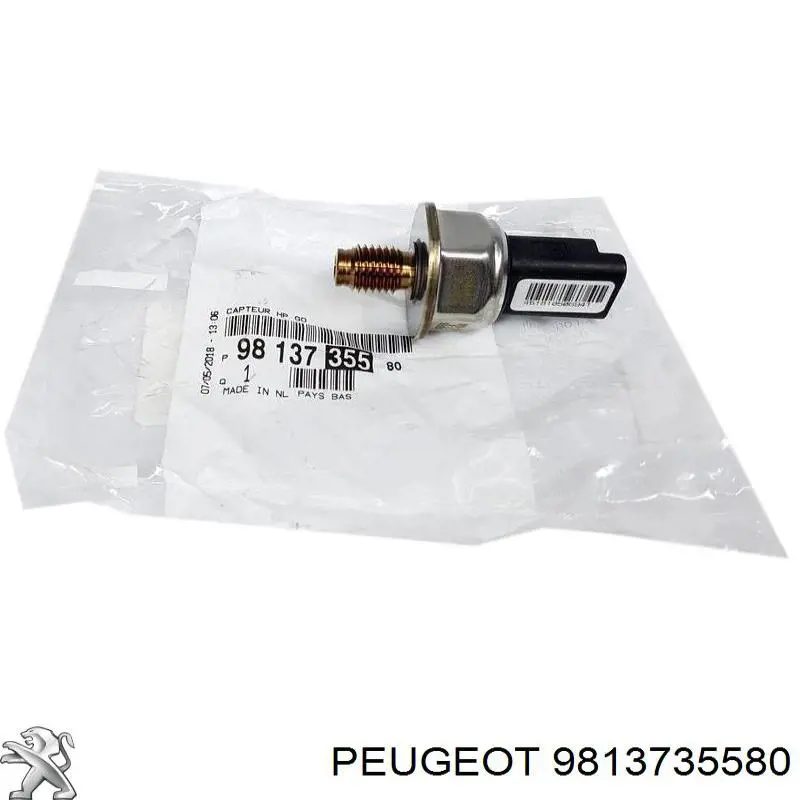 9813735580 Peugeot/Citroen Sensor de presión de combustible