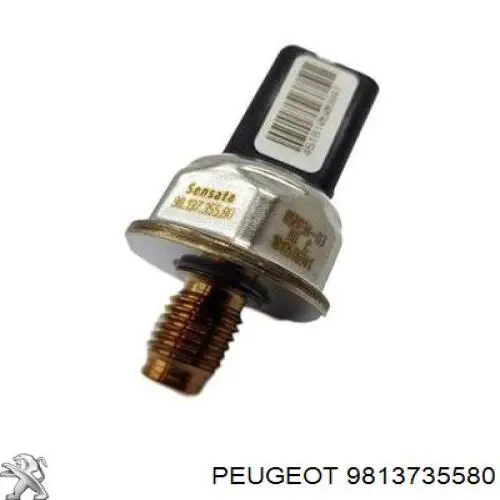 9813735580 Peugeot/Citroen regulador de presión de combustible