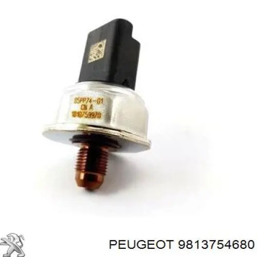 9813754680 Peugeot/Citroen sensor de presión de combustible