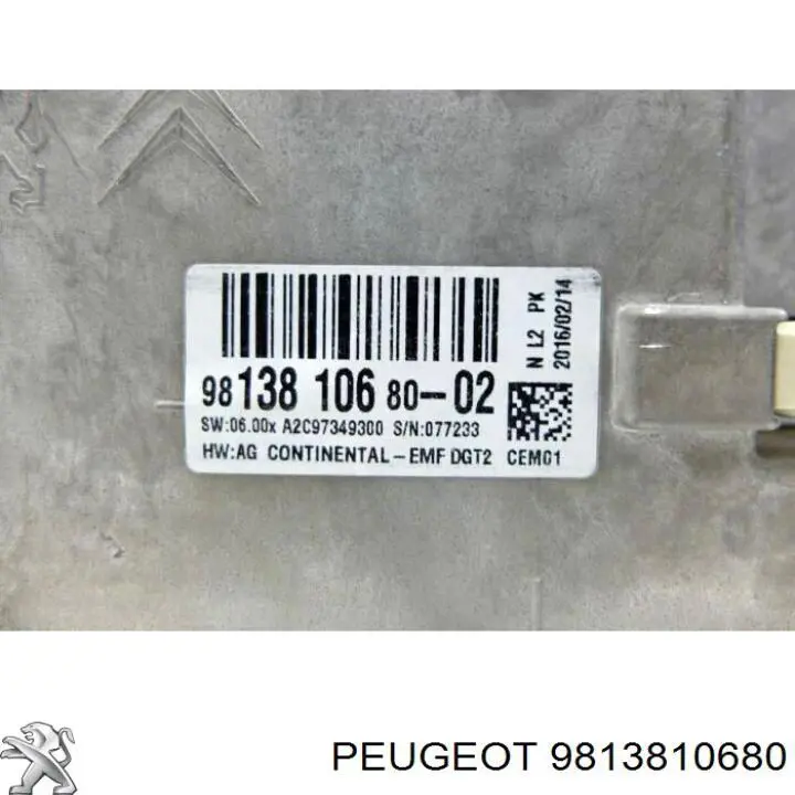  Peugeot/Citroen 9813810680 precio, desde 207,64 EUR