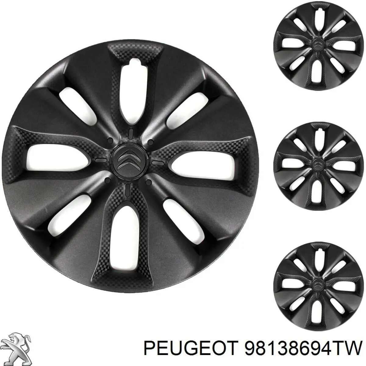 Comprar 98138694TW Peugeot/Citroen Tapacubo