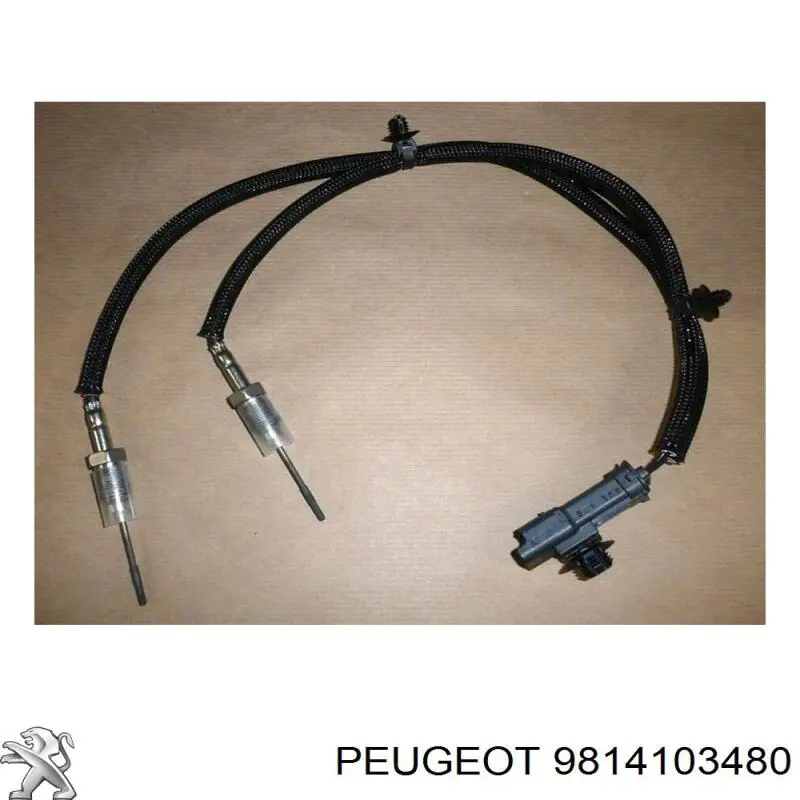9814103480 Peugeot/Citroen Sensor de temperatura de gases de escape antes del filtro de partículas