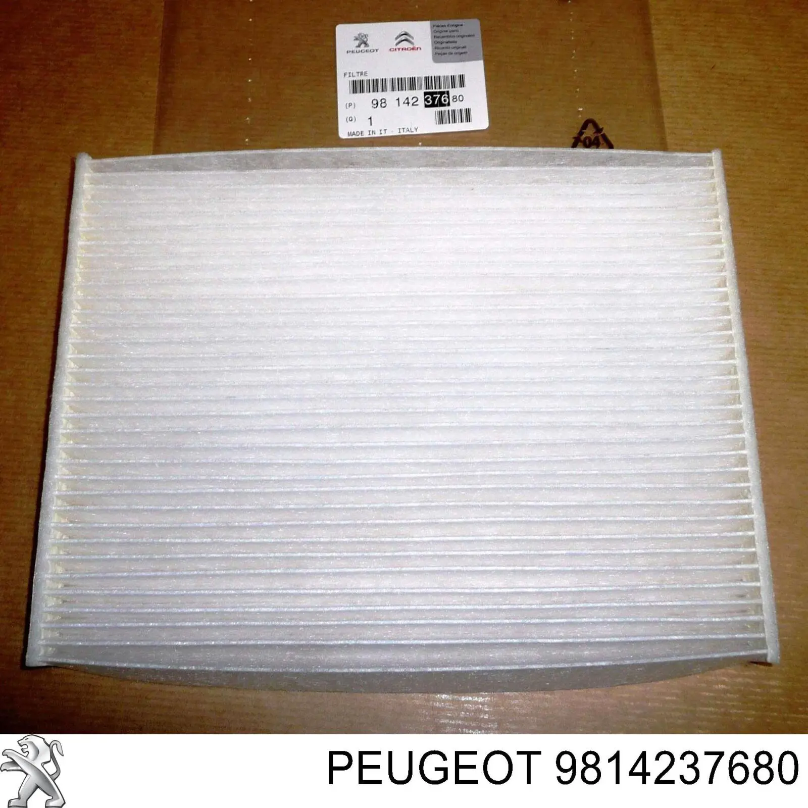 9814237680 Peugeot/Citroen Filtro antipolen