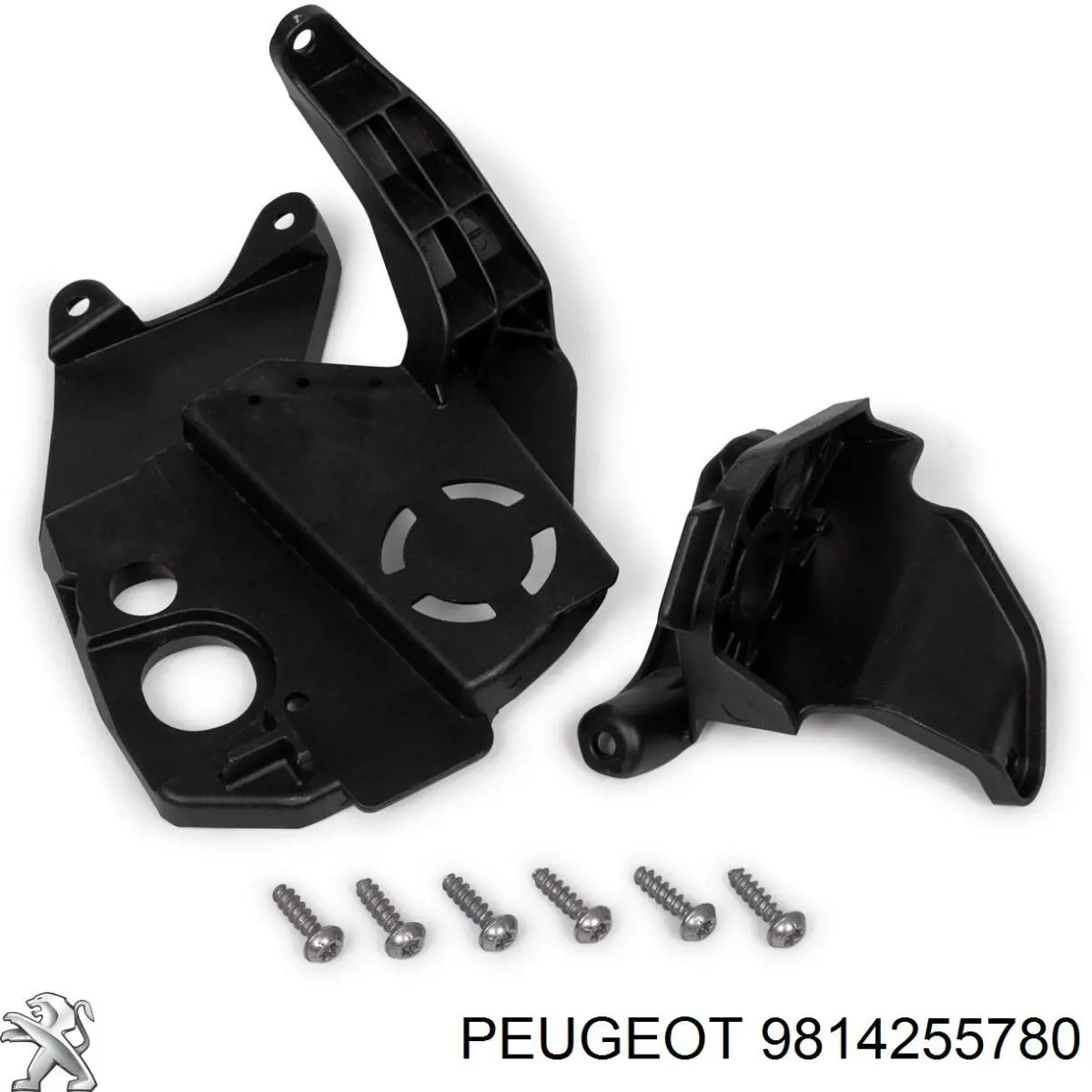 9814255780 Peugeot/Citroen Soporte de fijación del faro delantero derecho