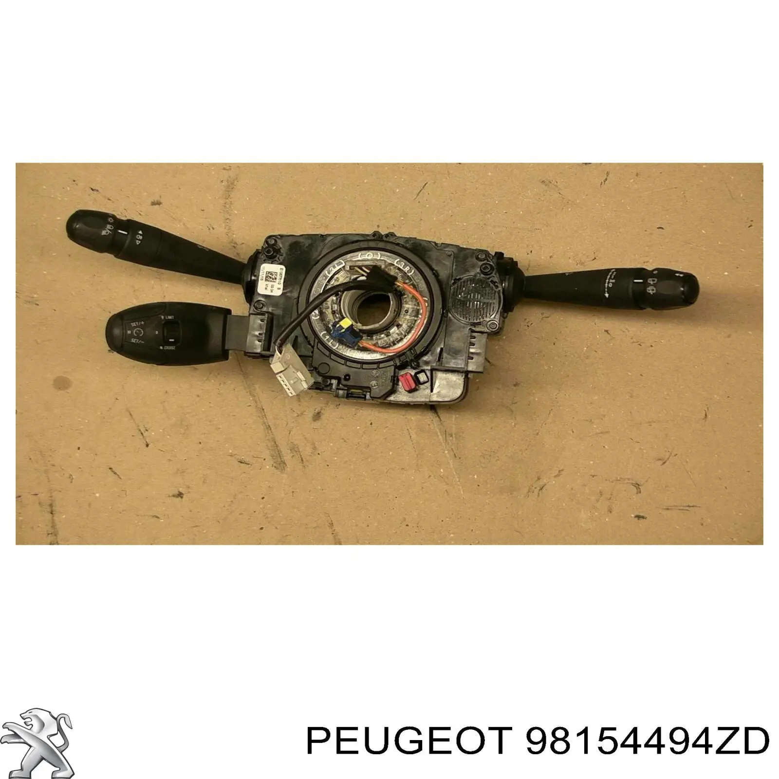 Conmutador derecho de la columna de dirección Peugeot/Citroen 98154494ZD precio, desde 96,47 EUR