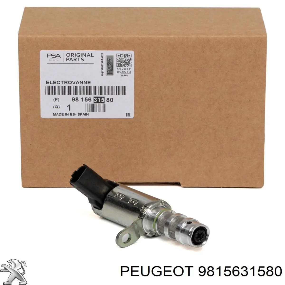 Válvula de control del árbol de levas Peugeot/Citroen 9815631580 precio, desde 121,97 EUR