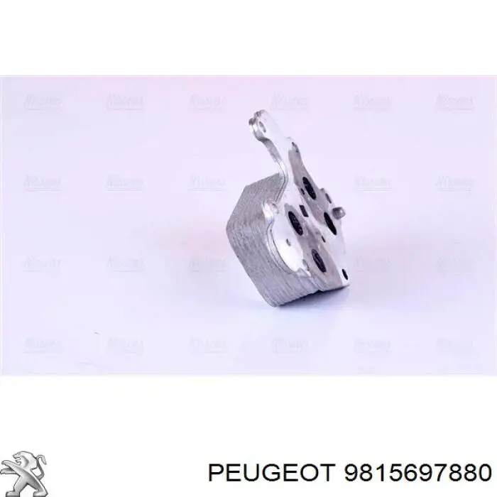Radiador de aceite 9815697880 Peugeot/Citroen