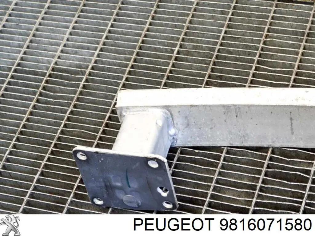 9816071580 Opel Refuerzo de parachoques trasero