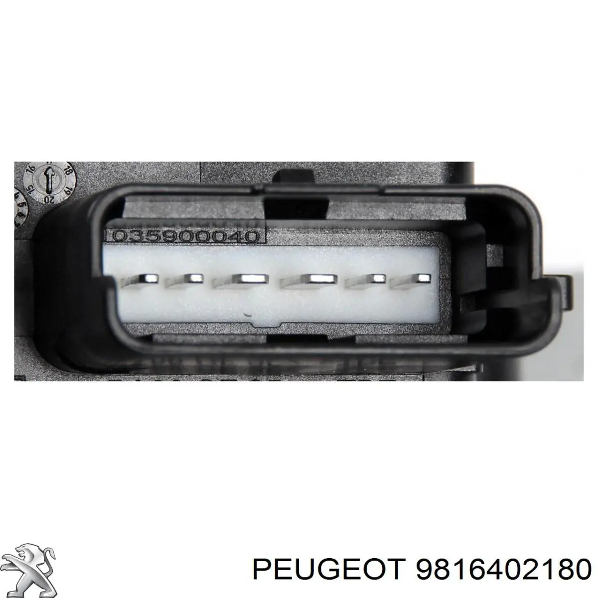 9816402180 Peugeot/Citroen mecanismo de elevalunas, puerta delantera izquierda