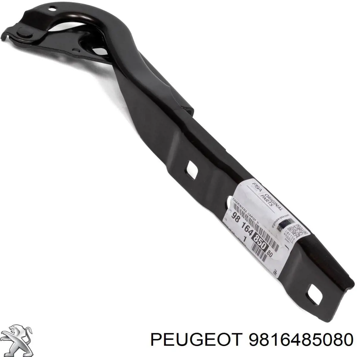 9816485080 Peugeot/Citroen Bisagra de capot izquierda