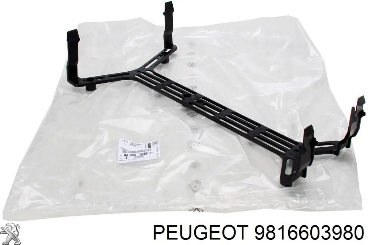 9816603980 Peugeot/Citroen Soporte para radiador superior