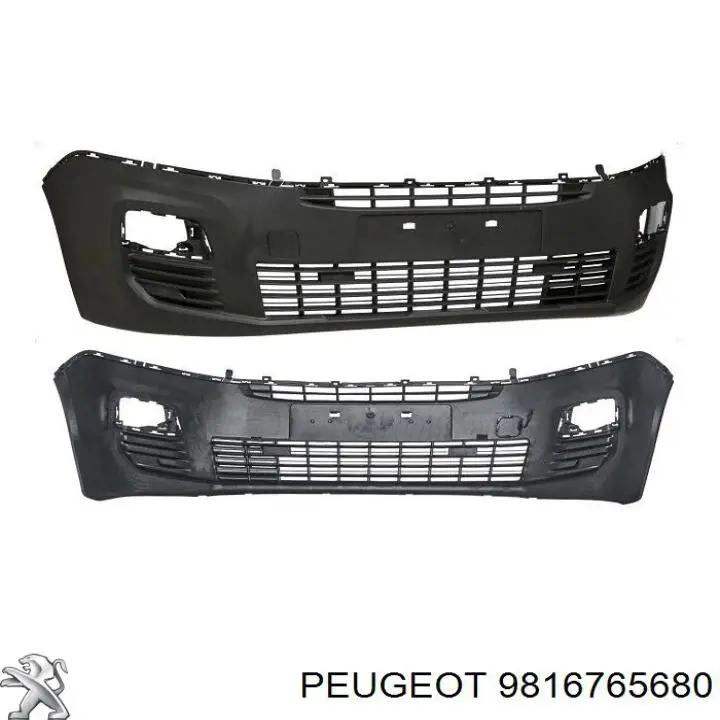 9816765680 Peugeot/Citroen paragolpes delantero