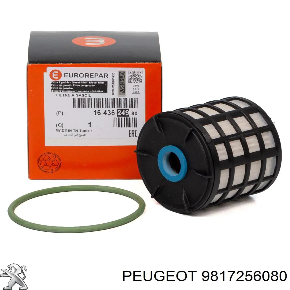 9817256080 Peugeot/Citroen Filtro de gasolina