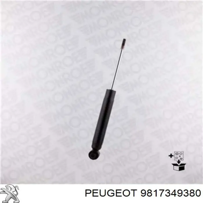9817349380 Peugeot/Citroen Amortiguadores posteriores