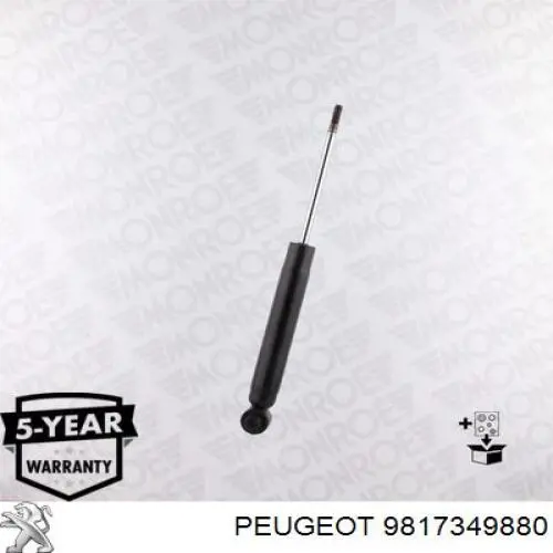 9817349880 Peugeot/Citroen Amortiguadores posteriores
