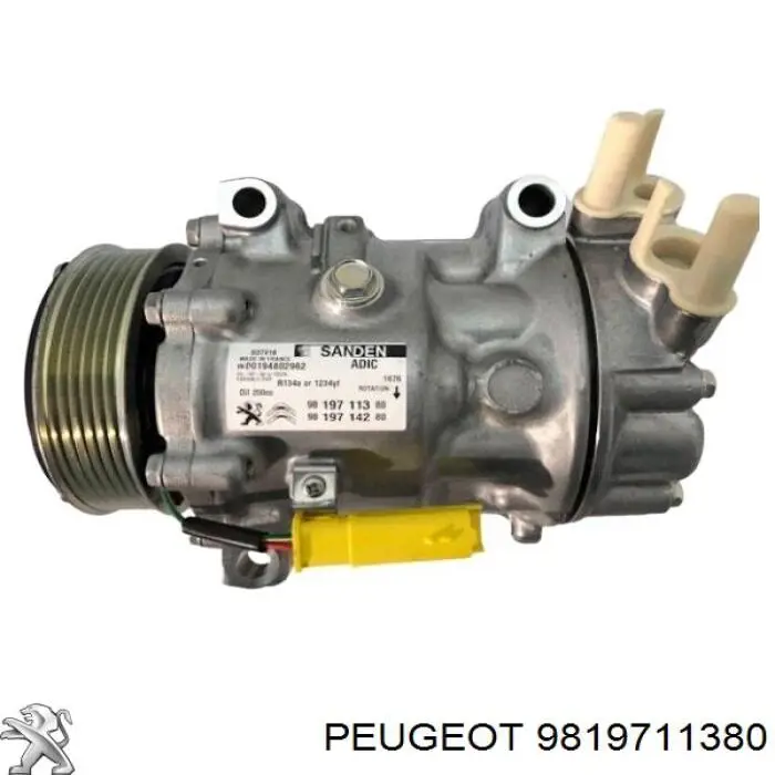 Compresor ac Peugeot/Citroen 9819711380 precio, desde 146,65 EUR