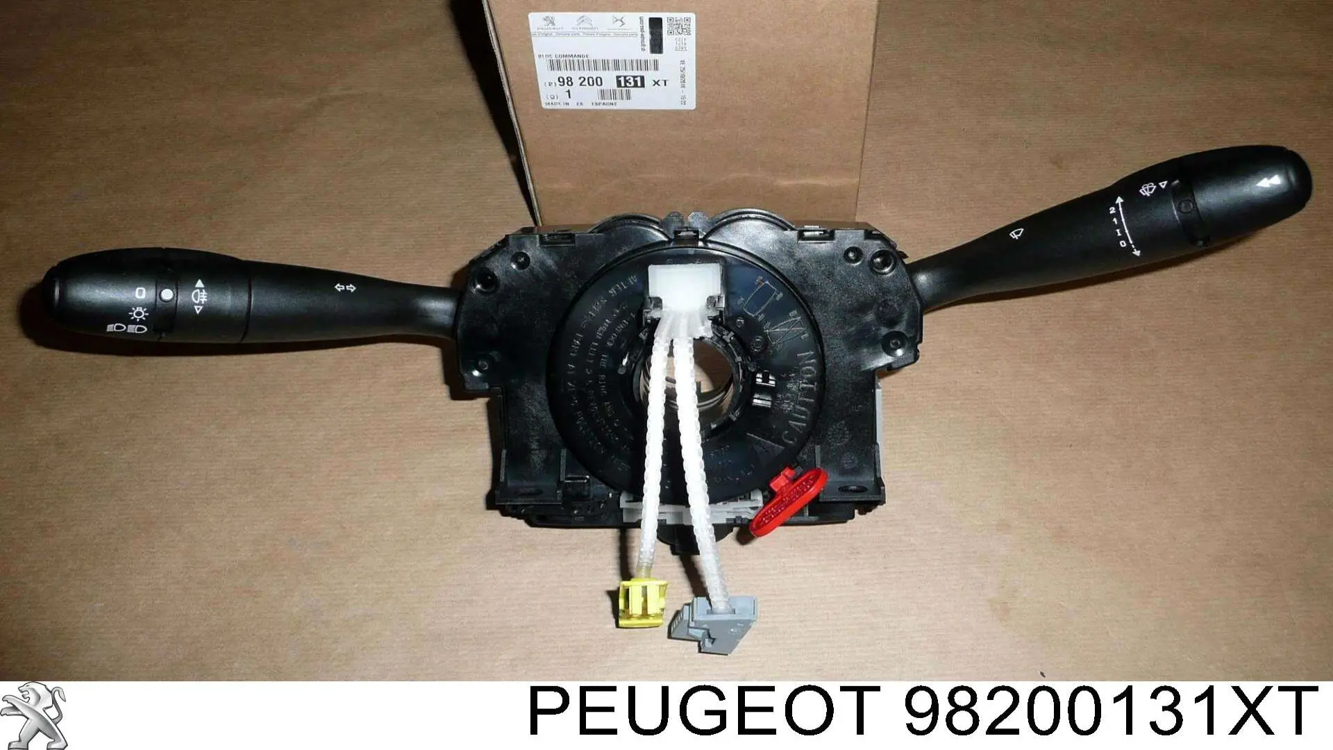 98200131XT Peugeot/Citroen Conmutador izquierdo de la columna de dirección