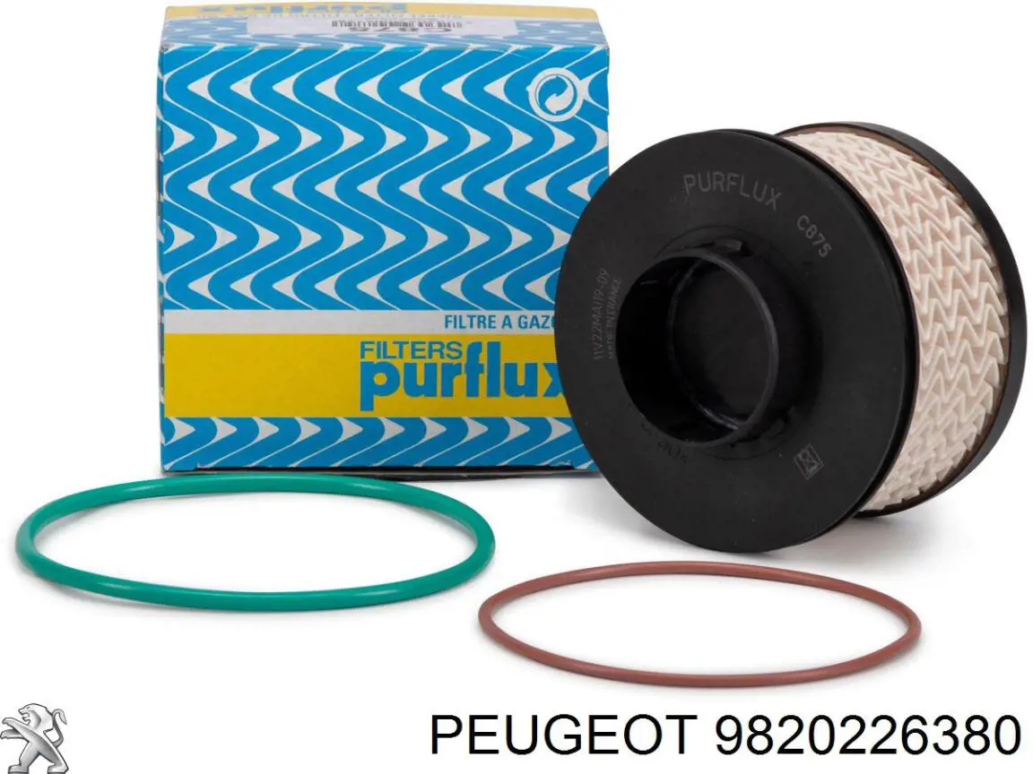 9820226380 Peugeot/Citroen Filtro de gasolina