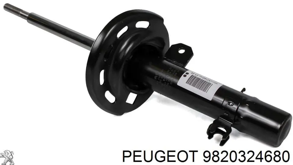 9820324680 Peugeot/Citroen amortiguador delantero derecho
