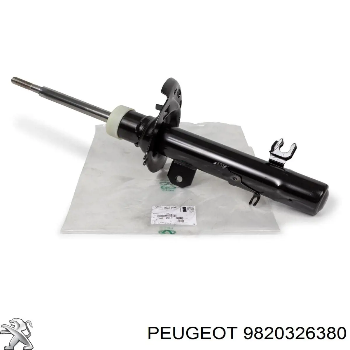 9820326380 Peugeot/Citroen Amortiguador frontal izquierdo
