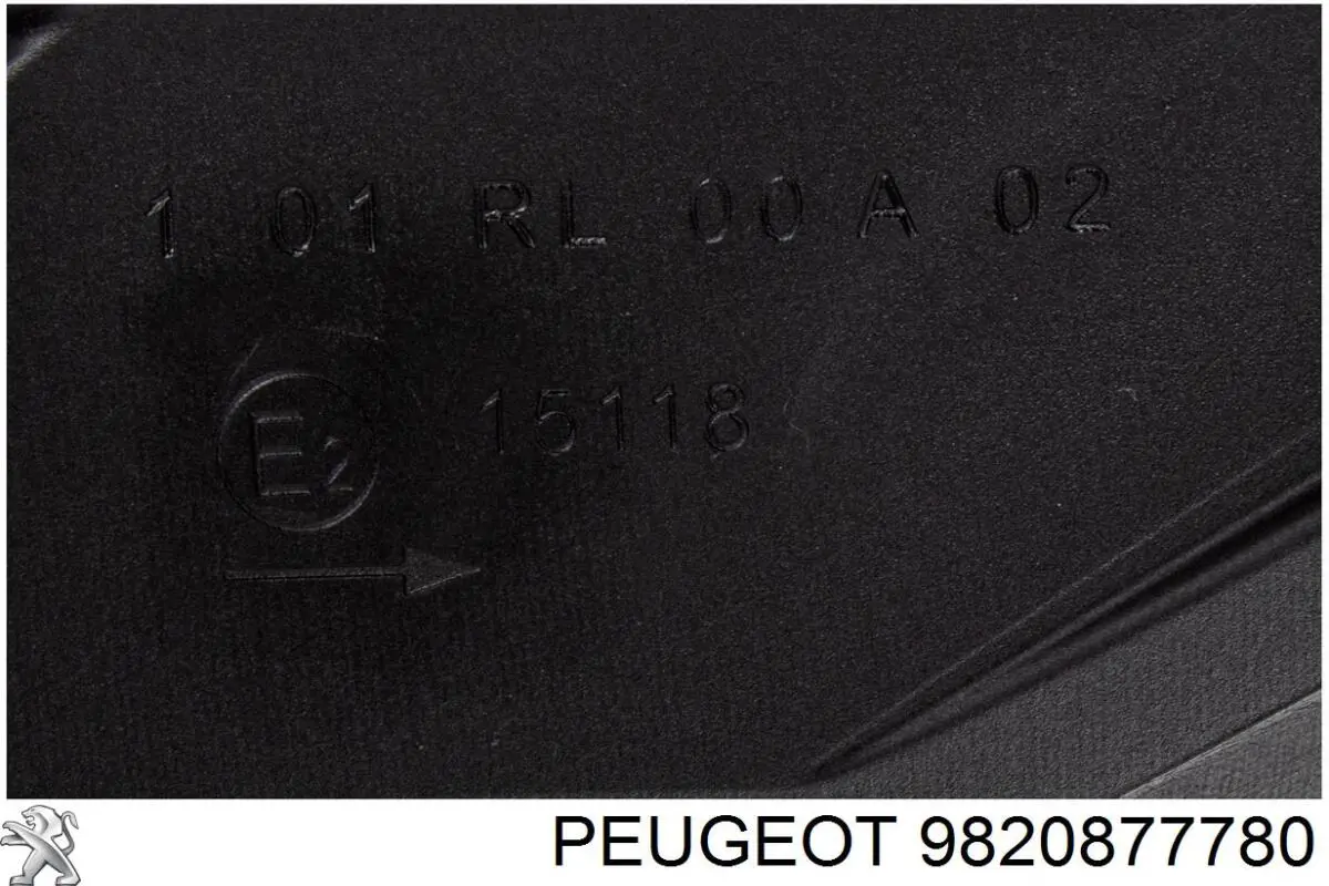 9820877780 Peugeot/Citroen Luz diurna izquierda