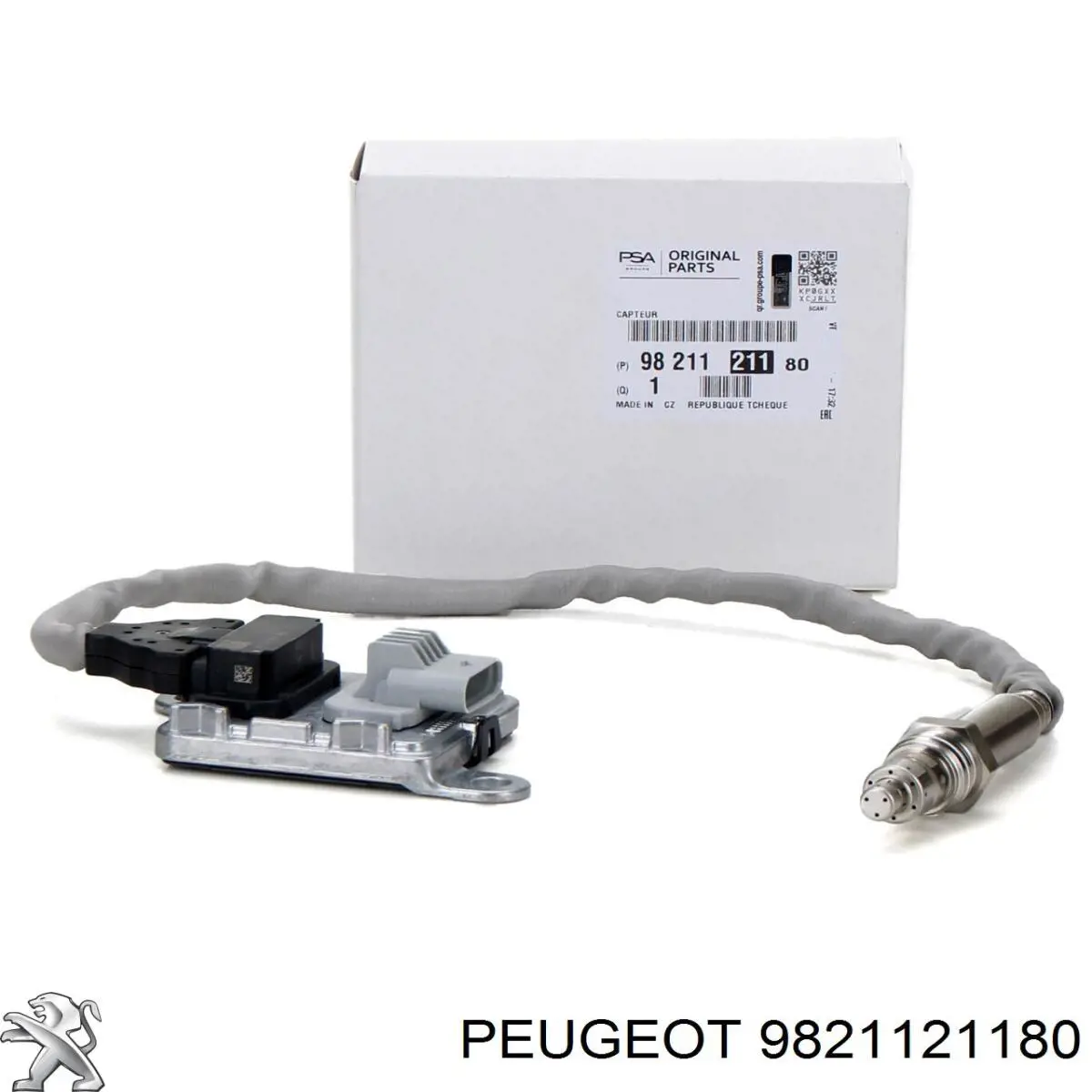 9821121180 Peugeot/Citroen sensor de óxido de nitrógeno nox
