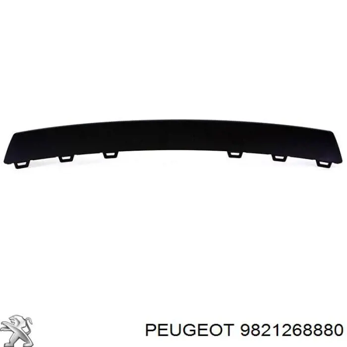 9821268880 Peugeot/Citroen Moldura de parachoques delantero