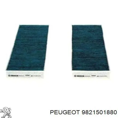 9821501880 Peugeot/Citroen filtro habitáculo