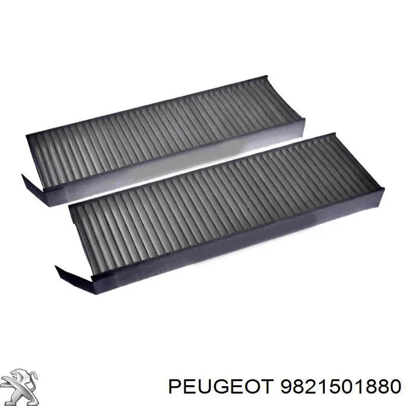 Filtro de cabina Peugeot/Citroen 9821501880 precio, desde 11,06 EUR