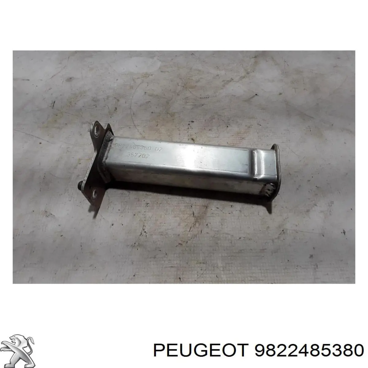 9822485380 Peugeot/Citroen Soporte de parachoques delantero izquierdo