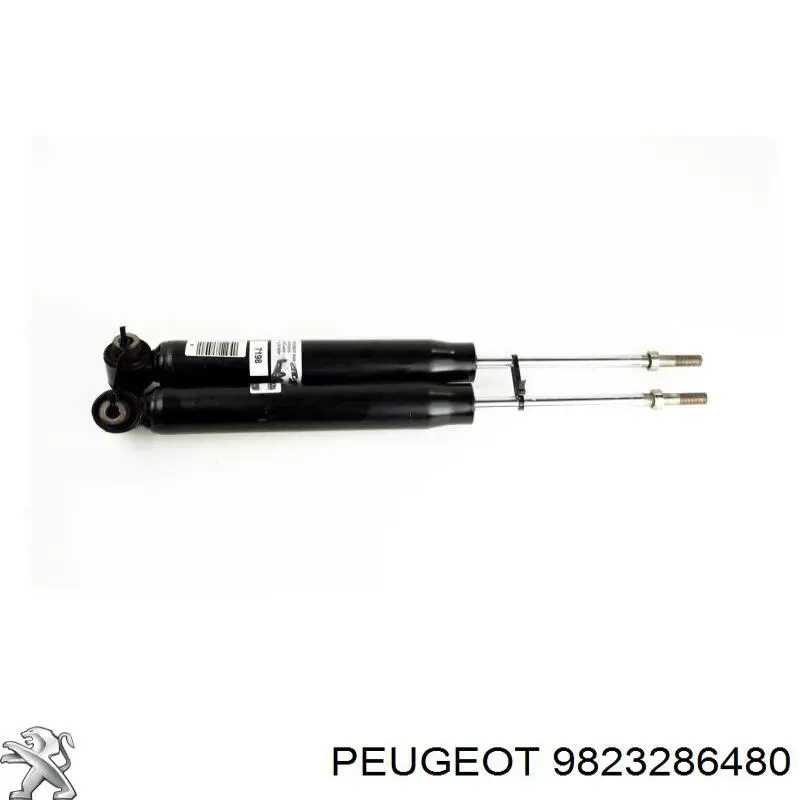 9823286480 Peugeot/Citroen amortiguador trasero