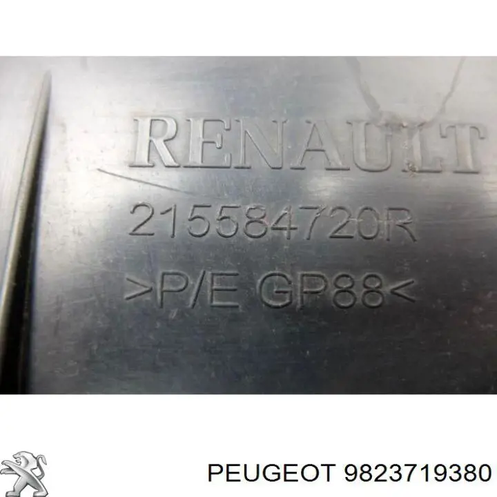 Panel de soporte del radiador y montaje de faros Peugeot/Citroen 9823719380 precio, desde 130,48 EUR