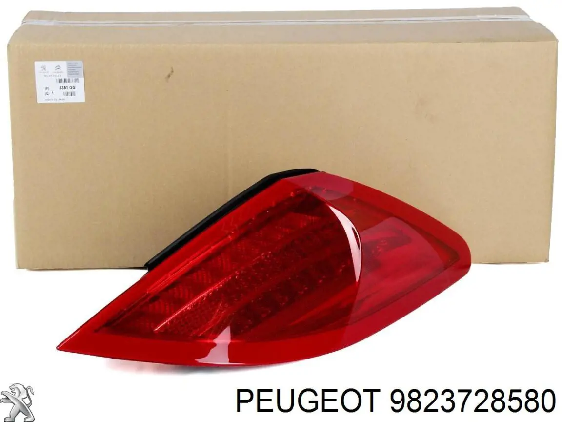 Comprar 9823728580 Peugeot/Citroen Piloto trasero exterior derecho