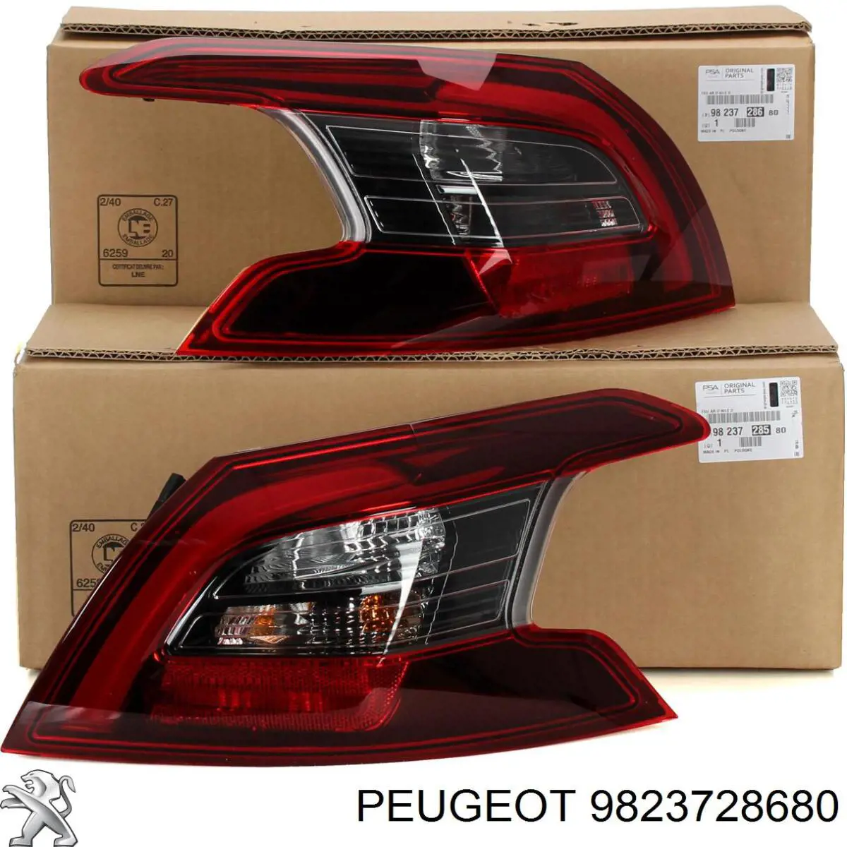 Piloto trasero exterior izquierdo Peugeot/Citroen 9823728680 precio, desde 121,97 EUR