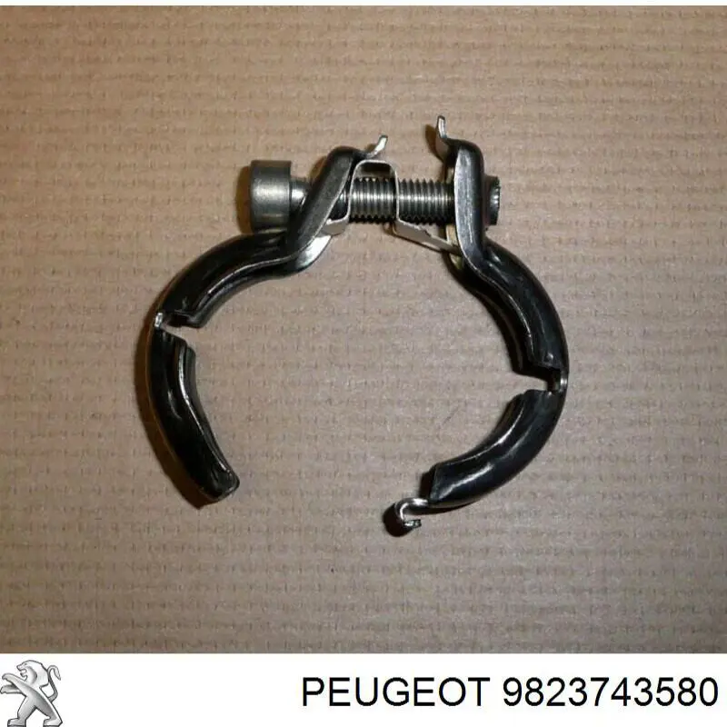 9801266680 Peugeot/Citroen abrazadera del colector de escape