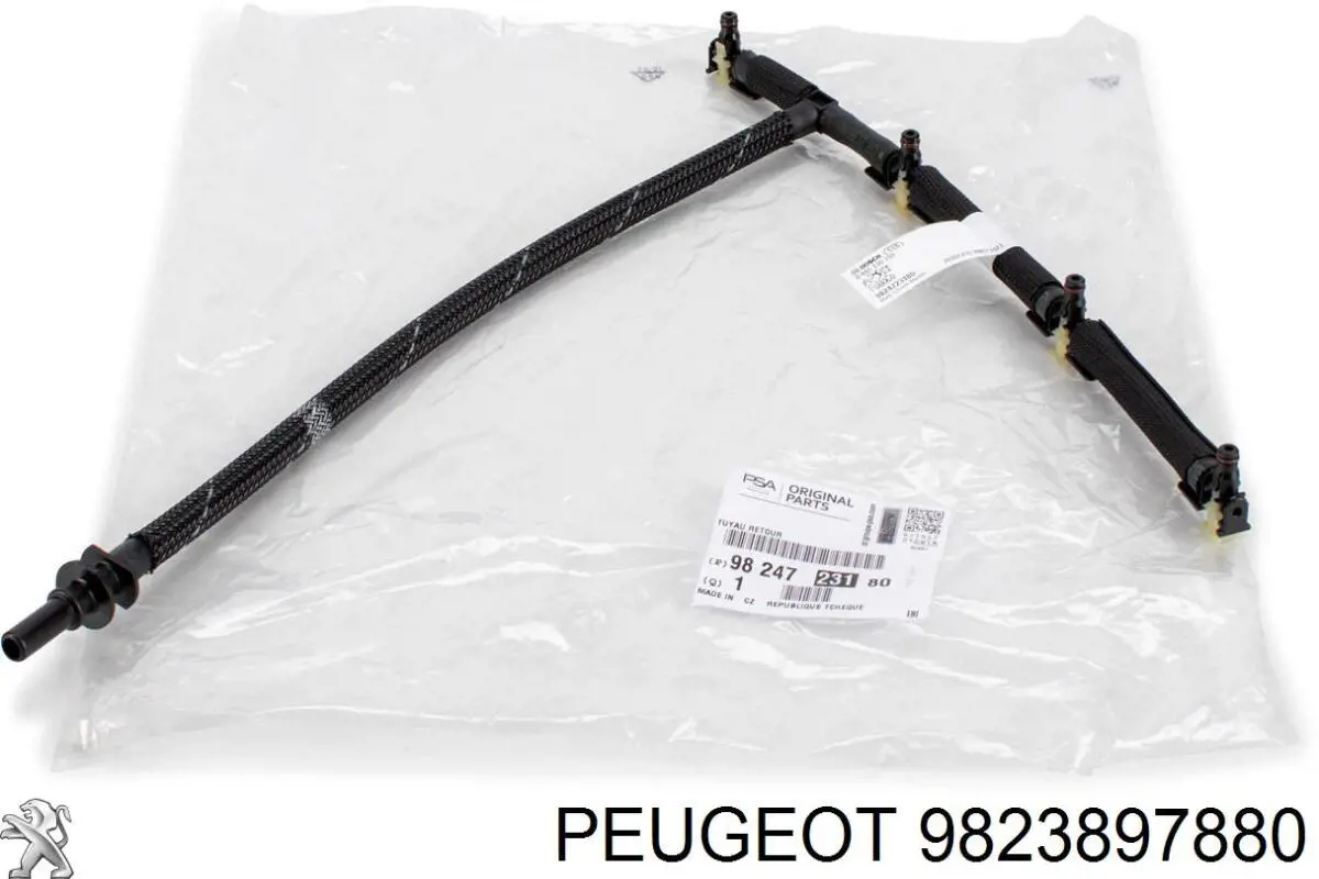 ENT120263 Engitech Tubo flexible, combustible de fuga 