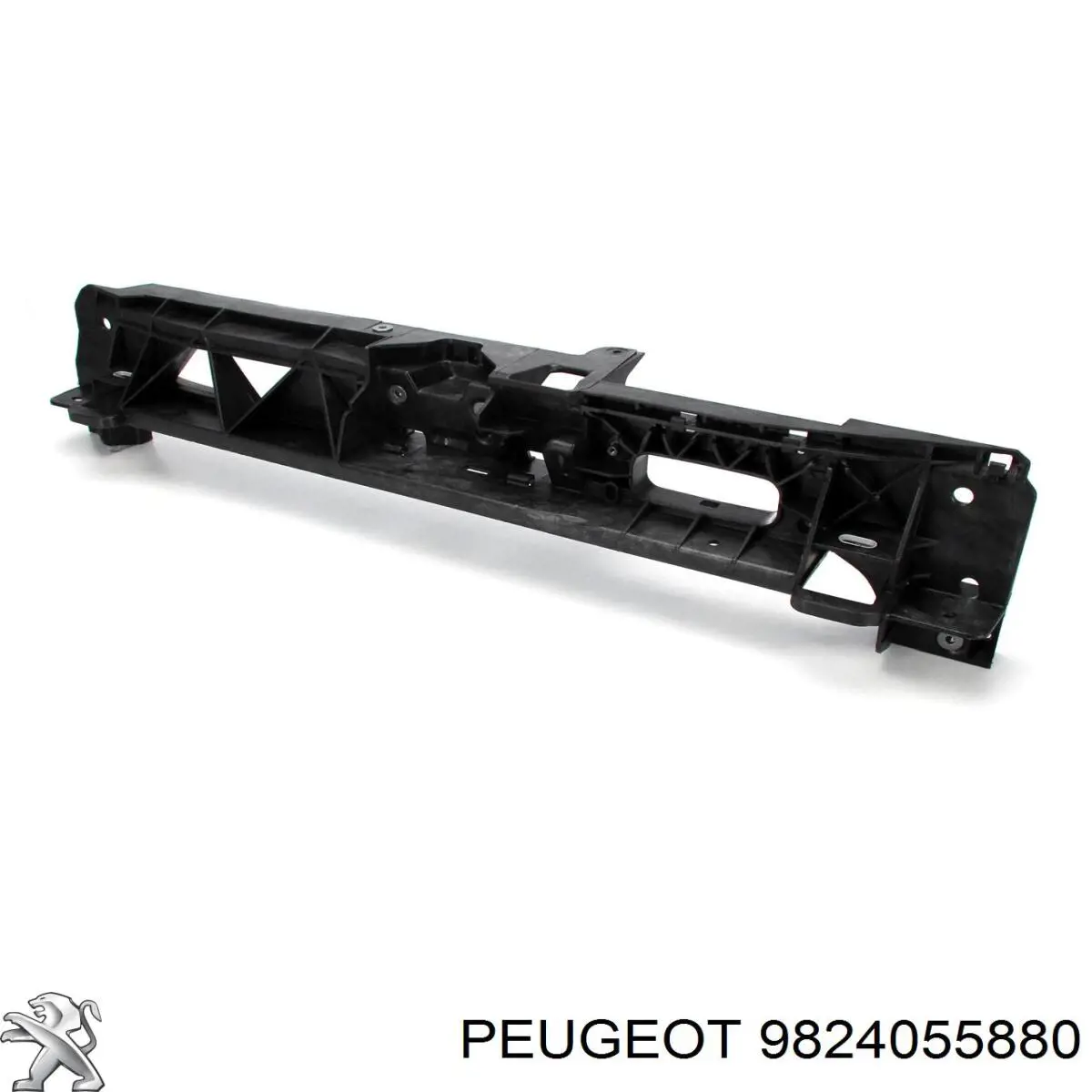 9824055880 Opel Soporte de radiador completo (panel de montaje para foco)